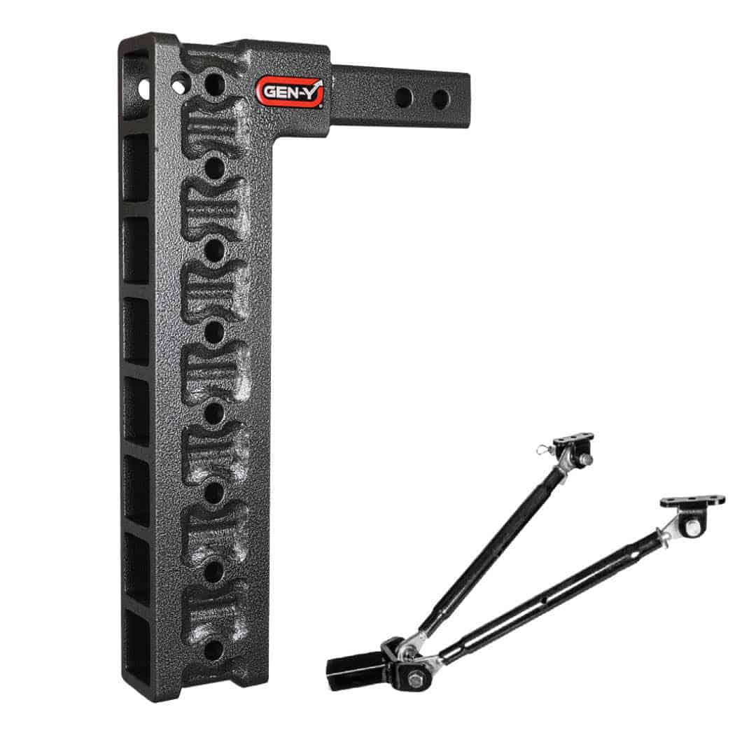 Gen-Y Mega-Duty 16K Drop Hitch 2" Shank (GH-503)-Drop Hitch-Gen-Y Hitch-GH-507-Dirty Diesel Customs