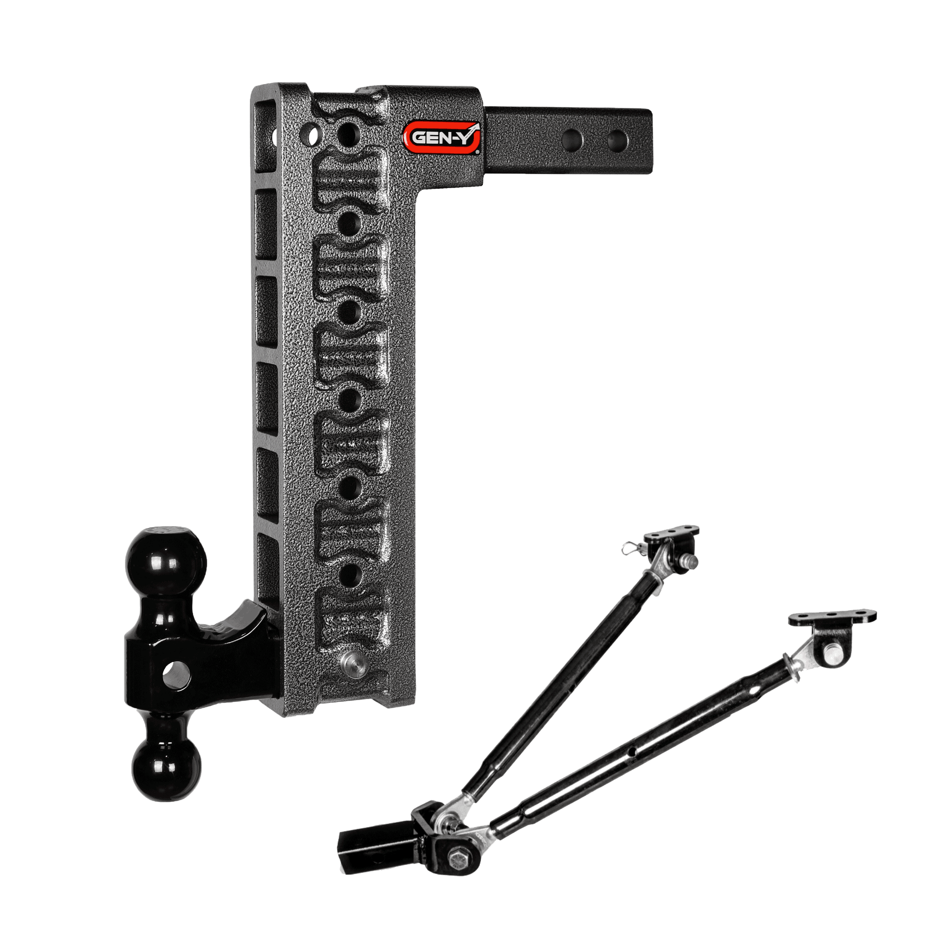 Gen-Y Mega-Duty 16K Drop Hitch 2" Shank (GH-503)-Drop Hitch-Gen-Y Hitch-GH-517-Dirty Diesel Customs