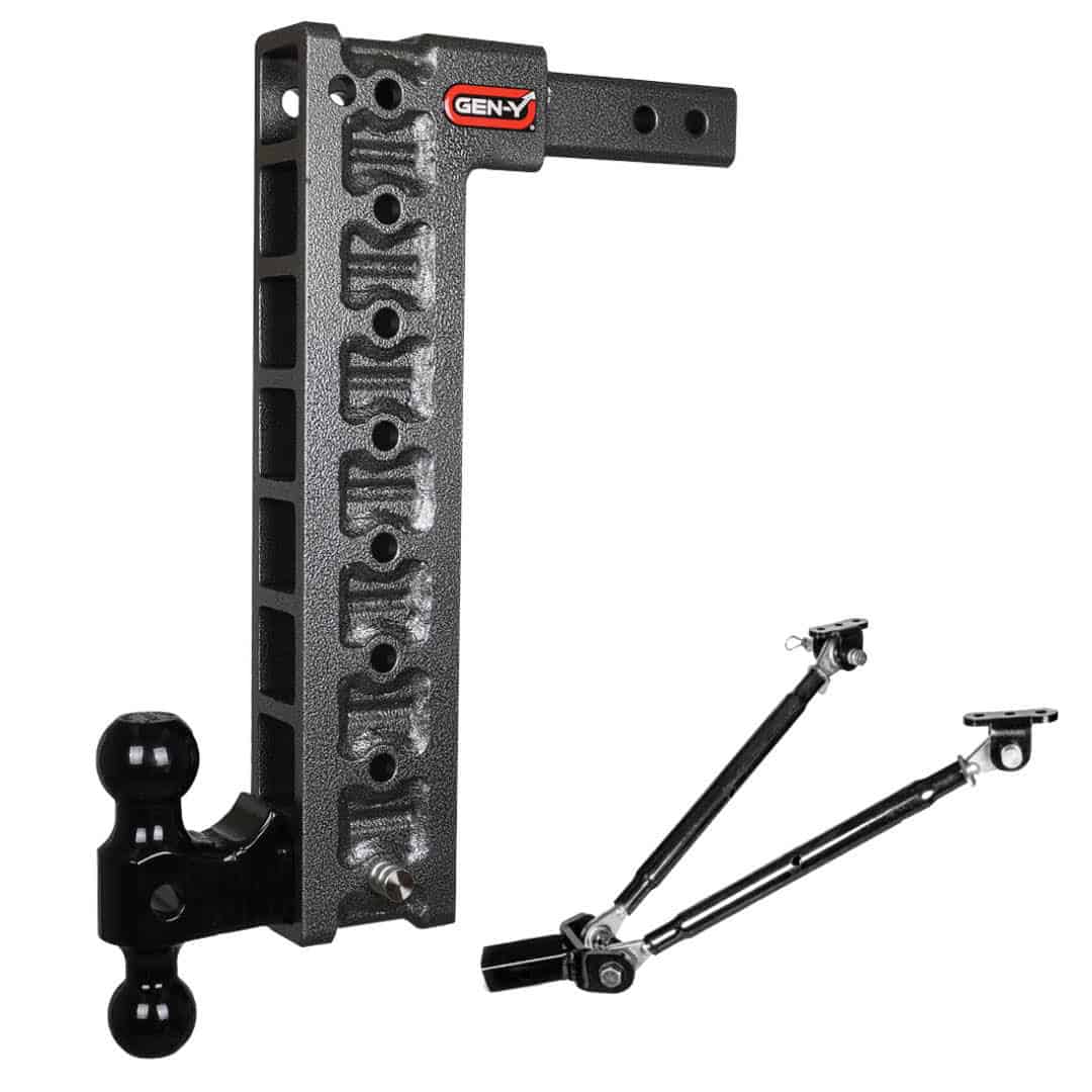 Gen-Y Mega-Duty 16K Drop Hitch 2" Shank (GH-503)-Drop Hitch-Gen-Y Hitch-GH-518-Dirty Diesel Customs