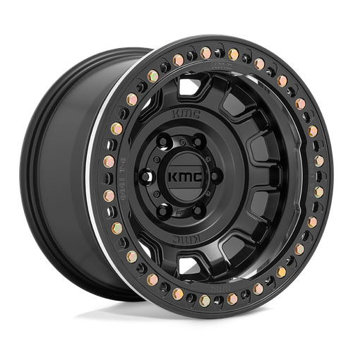 KMC KM236 TANK BEADLOCK - Satin Black-Wheels-KMC-Dirty Diesel Customs