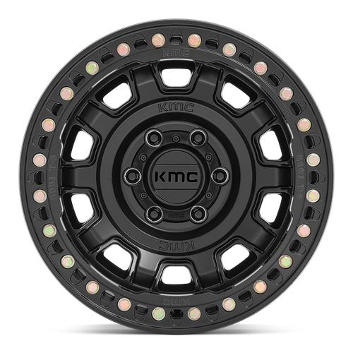 KMC KM236 TANK BEADLOCK - Satin Black-Wheels-KMC-Dirty Diesel Customs