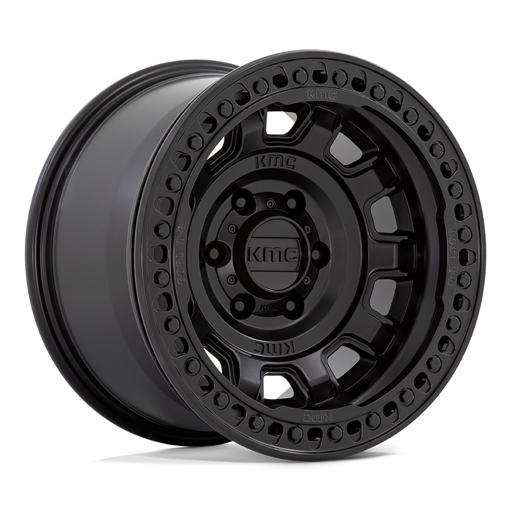 KMC KM236 TANK BEADLOCK - Satin Black-Wheels-KMC-KM23679050715N-Dirty Diesel Customs