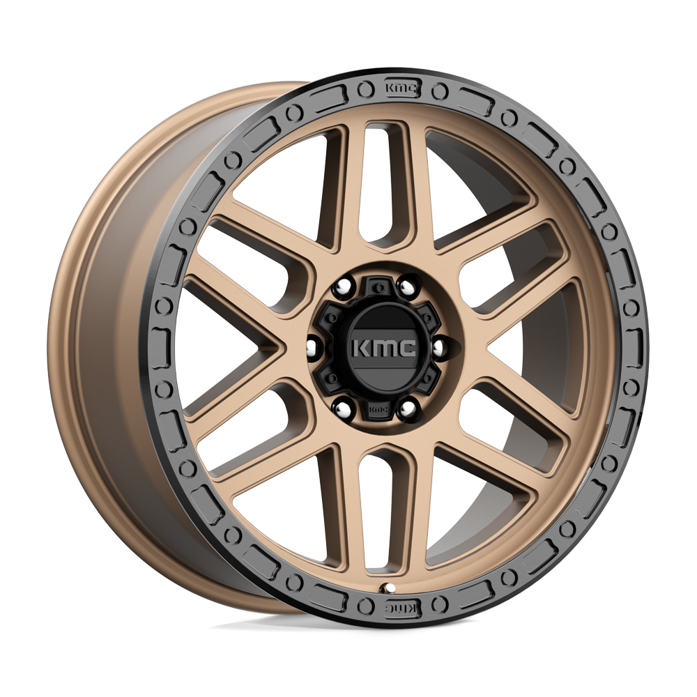 KMC KM544 MESA - Matte Bronze W/ Black Lip-Wheels-KMC-KM54478568600-Dirty Diesel Customs