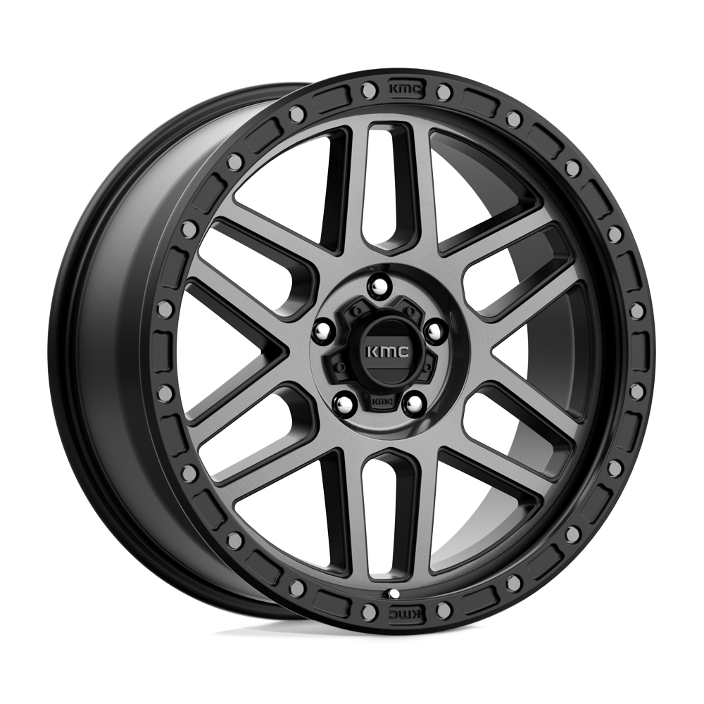 KMC KM544 MESA - Satin Black W/ Gray Tint-Wheels-KMC-KM54429050418-Dirty Diesel Customs