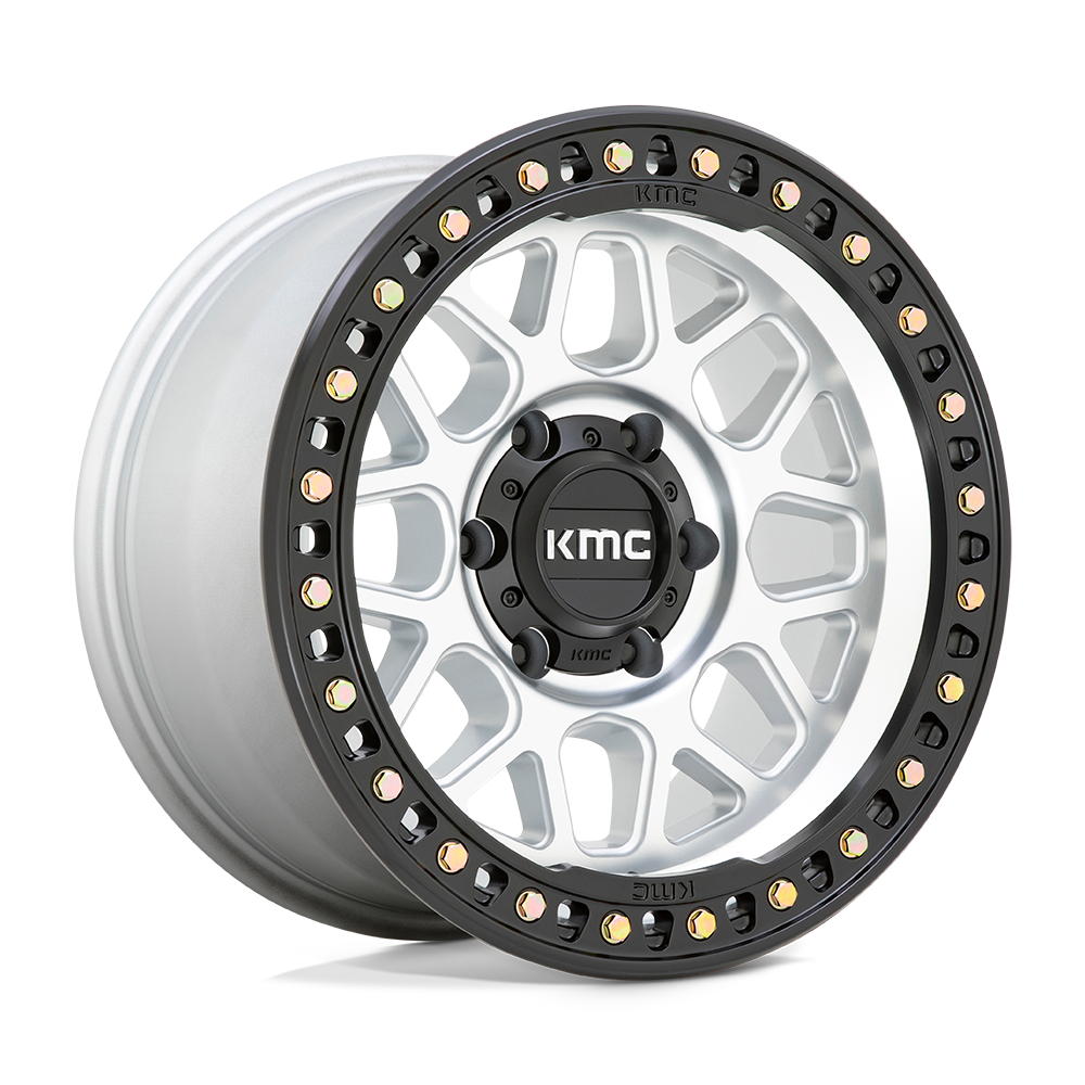 KMC KM549 GRS - Machined W/ Satin Black Lip-Wheels-KMC-KM54929050500-Dirty Diesel Customs