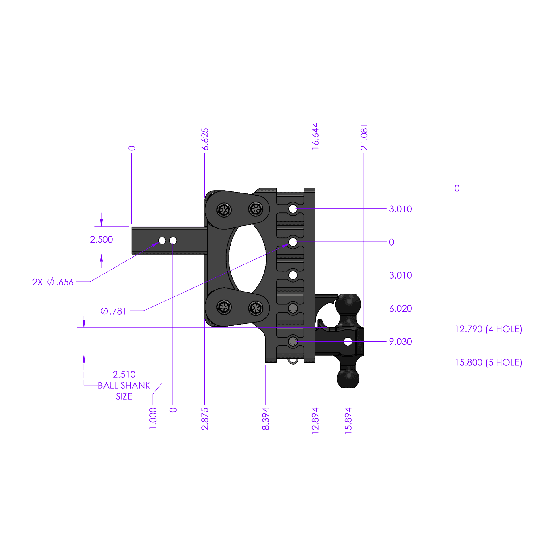 The Boss (Torsion-Flex) 32k Drop Hitch (GH-2114)-Drop Hitch-Gen-Y Hitch-Dirty Diesel Customs