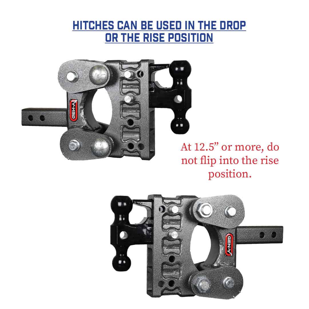 The Boss (Torsion-Flex) Weight Distribution 2-3" Shank (GH-1002)-Drop Hitch-Gen-Y Hitch-Dirty Diesel Customs