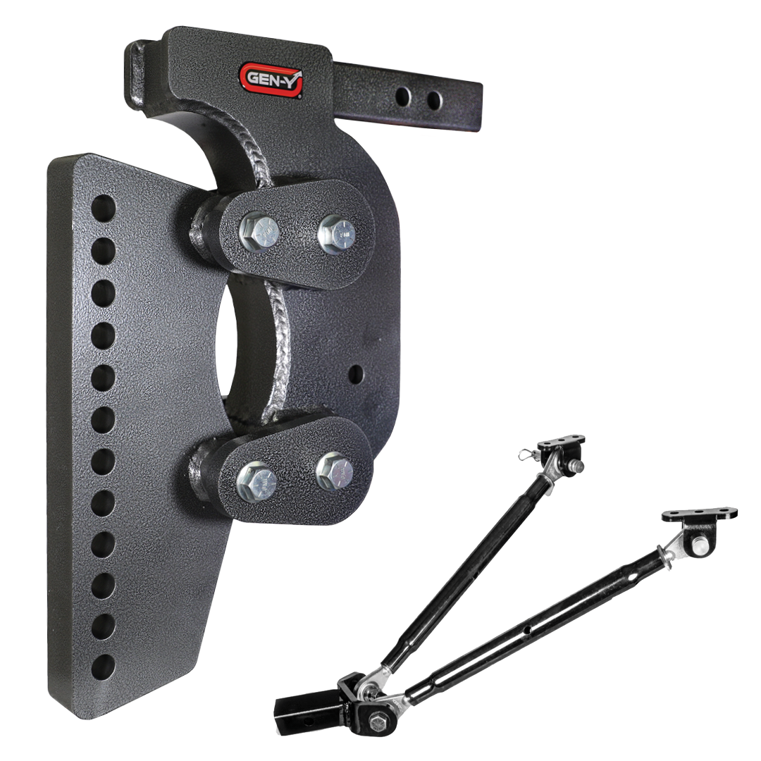 The Boss (Torsion-Flex) Weight Distribution 2-3" Shank (GH-1002)-Drop Hitch-Gen-Y Hitch-GH-1403-Dirty Diesel Customs