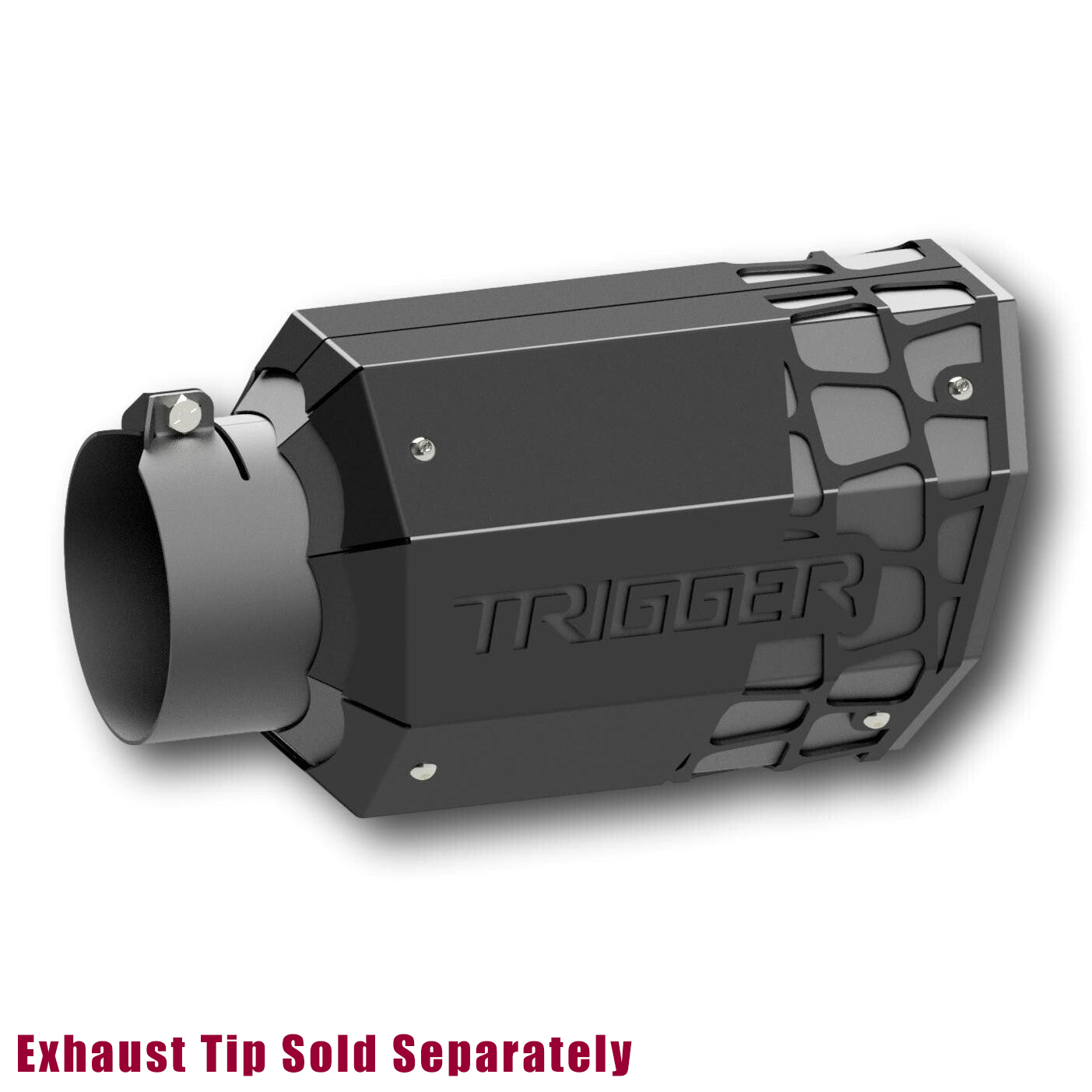 Trigger Exhaust Tip Overlay (Trigger-Exhaust-Overlay)-Exhaust Tips-Trigger Industries-Trigger-Exhaust-Overlay-B-Dirty Diesel Customs