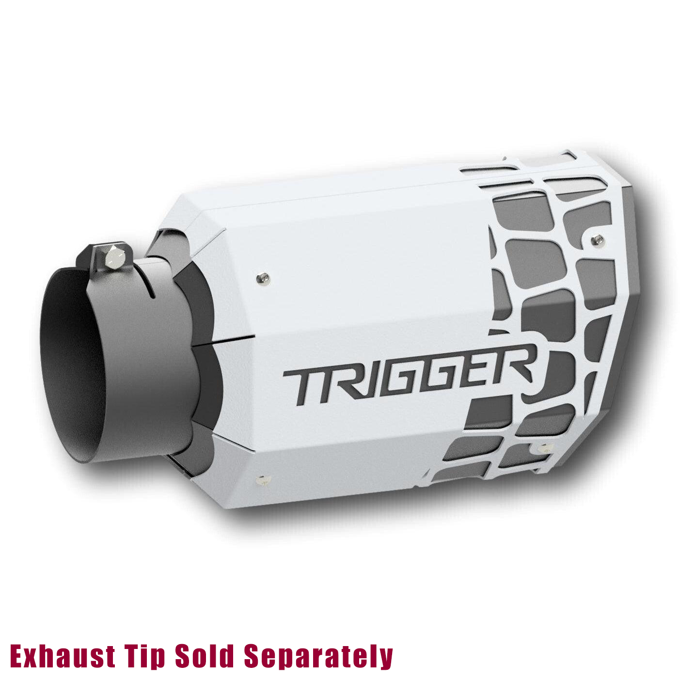 Trigger Exhaust Tip Overlay (Trigger-Exhaust-Overlay)-Exhaust Tips-Trigger Industries-Trigger-Exhaust-Overlay-W-Dirty Diesel Customs