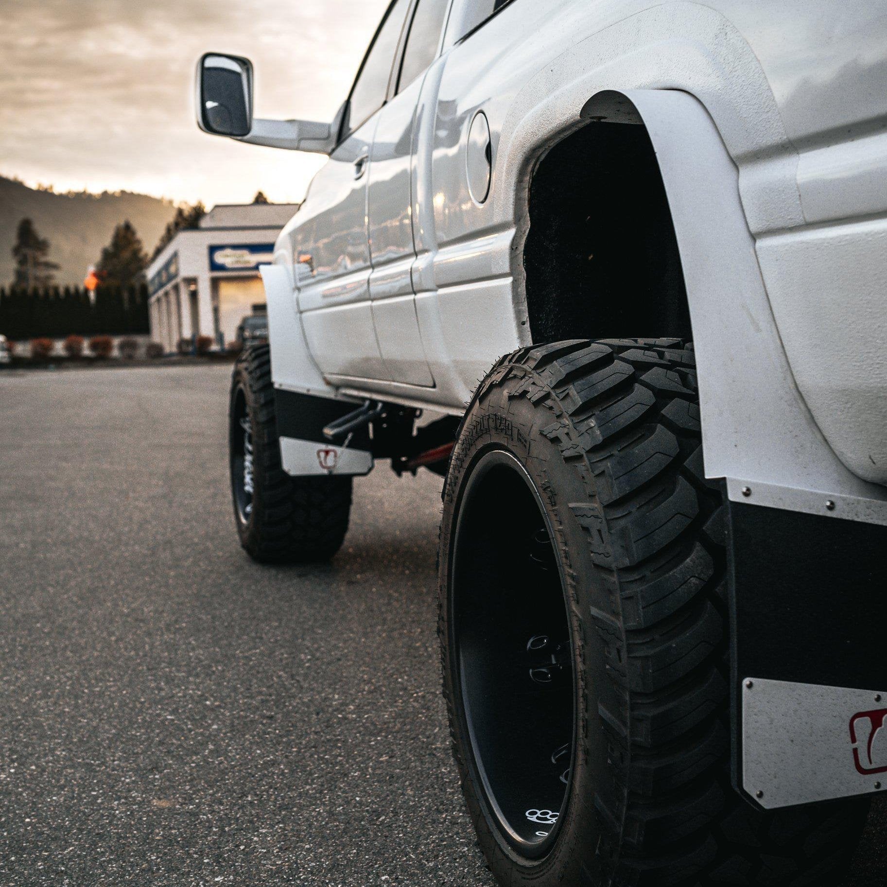 Trigger Industries Dually Long John Mud Flaps-Mud Flap-Trigger Industries-Dirty Diesel Customs