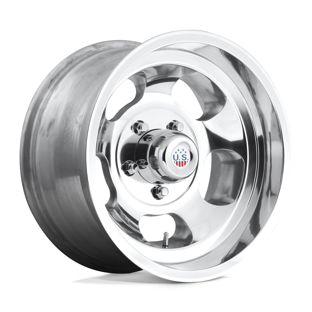 US Mag 1PC U101 INDY - High Luster Polished-Wheels-US Mags-U10115006135-Dirty Diesel Customs