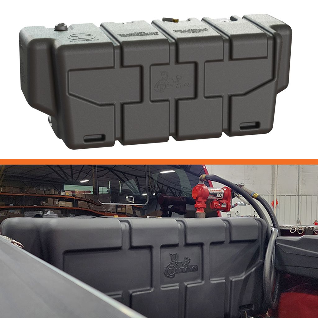 Universal 100 Gallon In-Bed Transfer Tank (5015100)-Fuel Tank-Titan Tanks-Dirty Diesel Customs