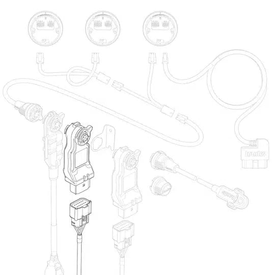 Universal 5 Ch Analog W/ Frequency Module System (66554)-Sensor Relocation Kit-Banks Power-66554-Dirty Diesel Customs