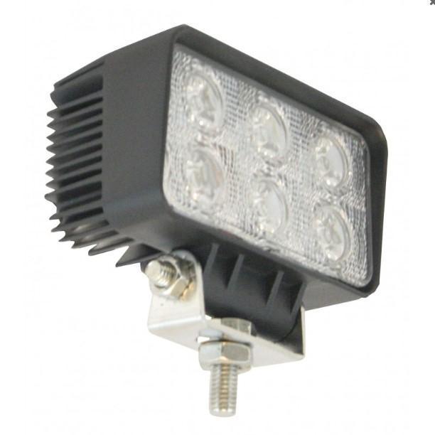 Universal 618S Rectangle Flood Light (10-20004)-Work Lights-Speed Demon-10-20004-Dirty Diesel Customs