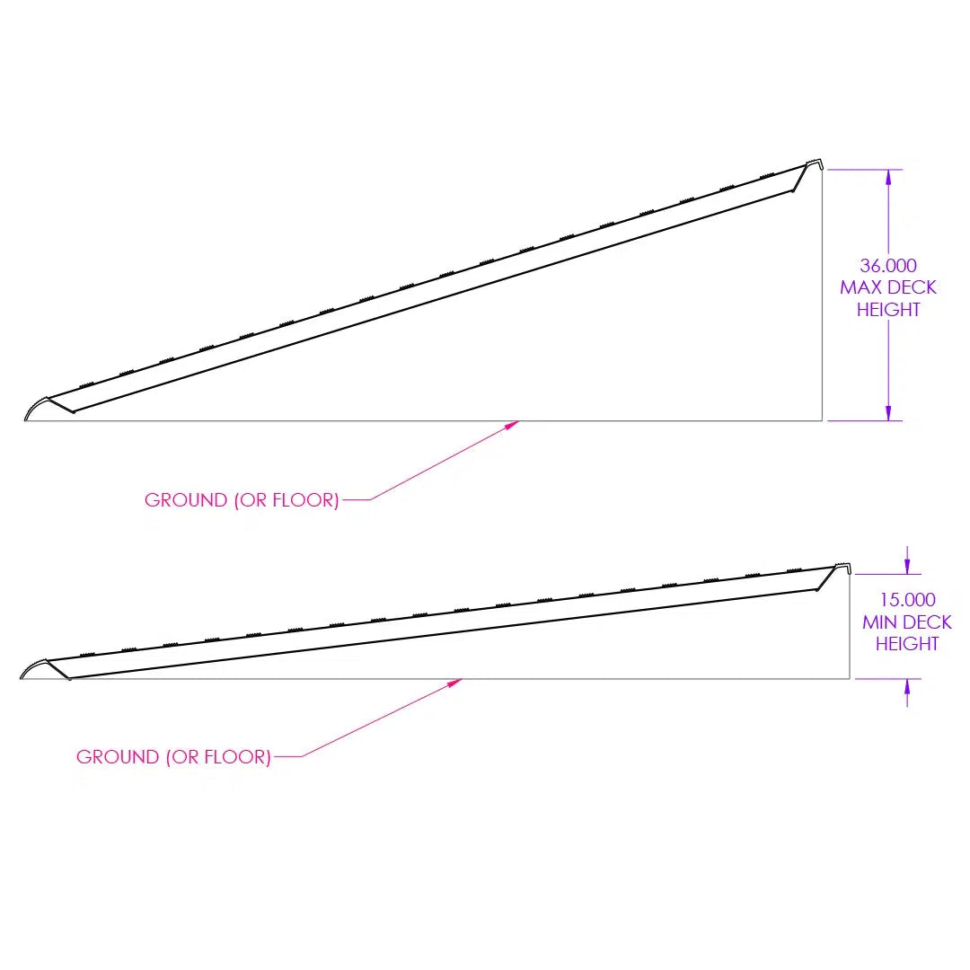 Universal Aluminum Loading Ramps-Ramp-Gen-Y Hitch-Dirty Diesel Customs