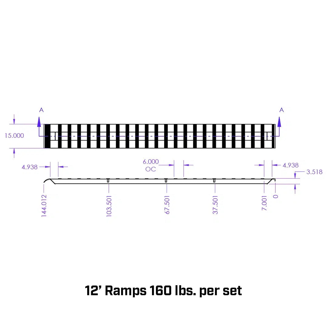 Universal Aluminum Loading Ramps-Ramp-Gen-Y Hitch-GH-16144-1-Dirty Diesel Customs