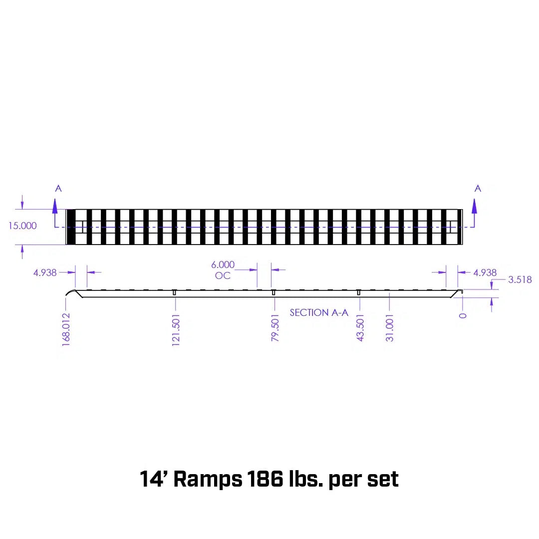 Universal Aluminum Loading Ramps-Ramp-Gen-Y Hitch-GH-16168-1-Dirty Diesel Customs