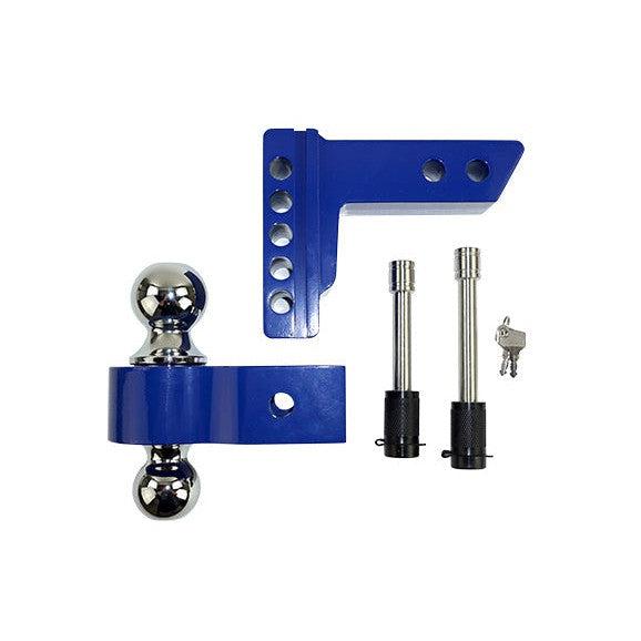 Universal Ball Mount 2" Shank, 4" Drop (HP10460-X)-Drop Hitch-PACBRAKE-Dirty Diesel Customs