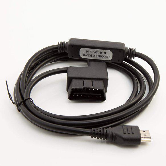 Universal EAS OBDII to HDMI Passthrough Cable (98109)-Monitor Cable-Edge Products-98109-Dirty Diesel Customs