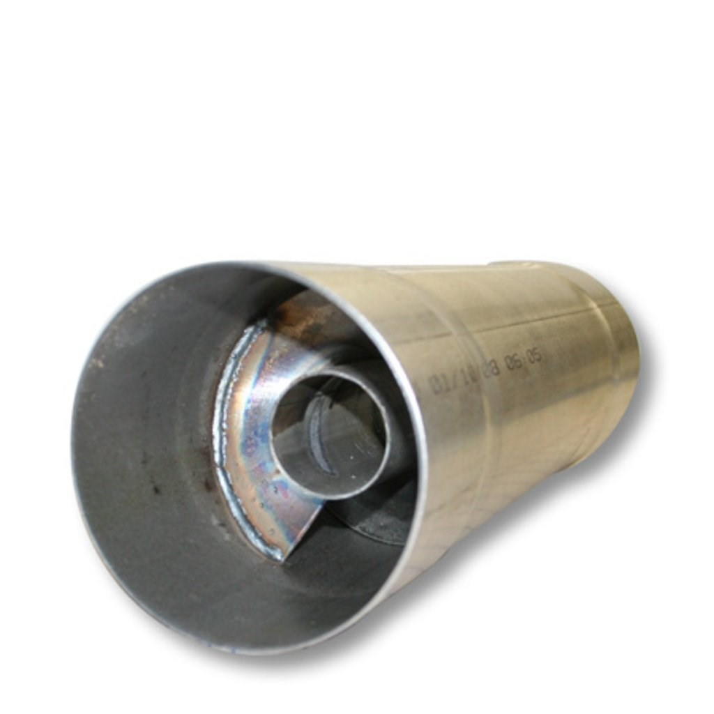 Universal FLO-PRO 5" Stainless Twister Muffler (71600)-Muffler-Flo-Pro-Dirty Diesel Customs