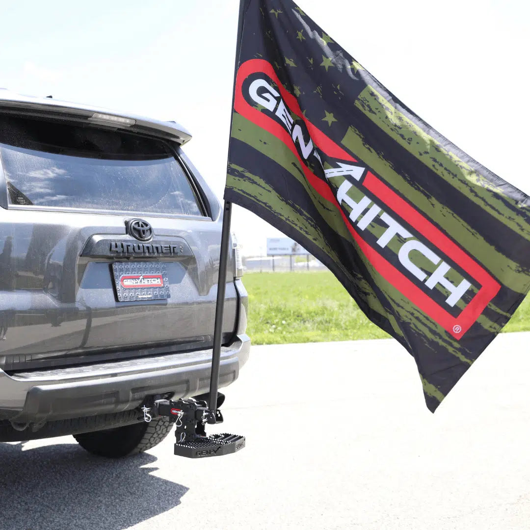 Universal Flag Pole-Towing Accessories-Gen-Y Hitch-Dirty Diesel Customs