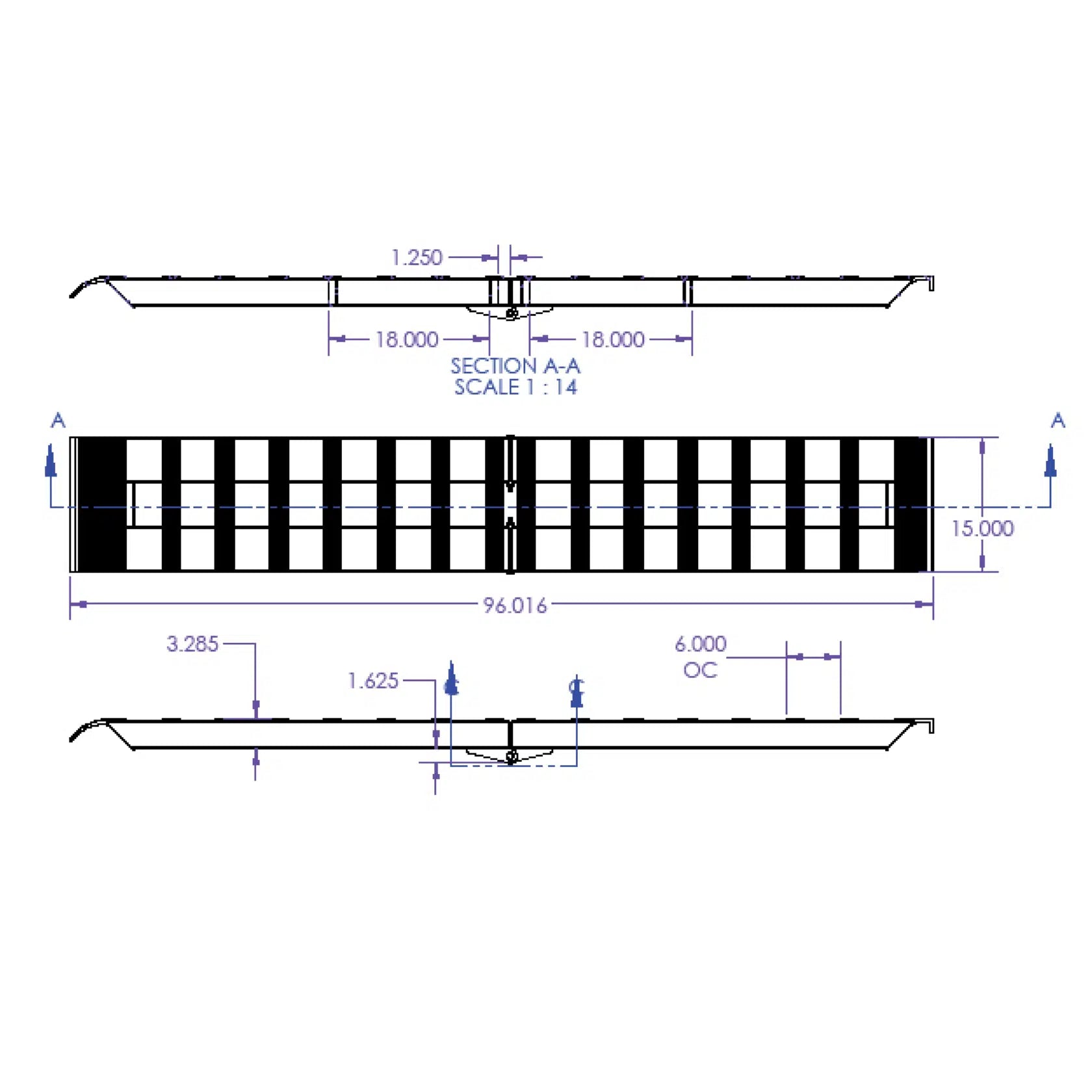 Universal Foldable Aluminum Loading Ramps (GH-102595)-Ramp-Gen-Y Hitch-Dirty Diesel Customs