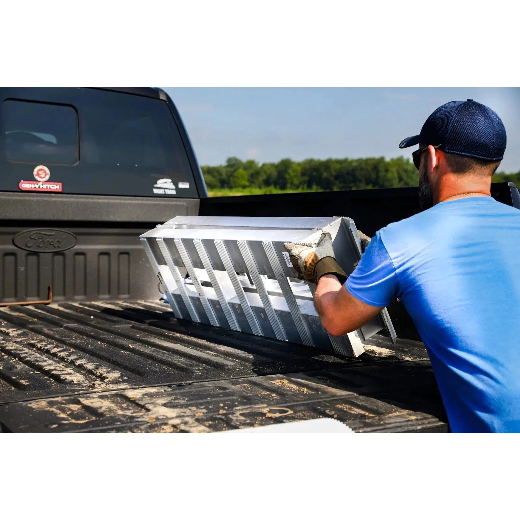 Universal Foldable Aluminum Loading Ramps (GH-102595)-Ramp-Gen-Y Hitch-Dirty Diesel Customs