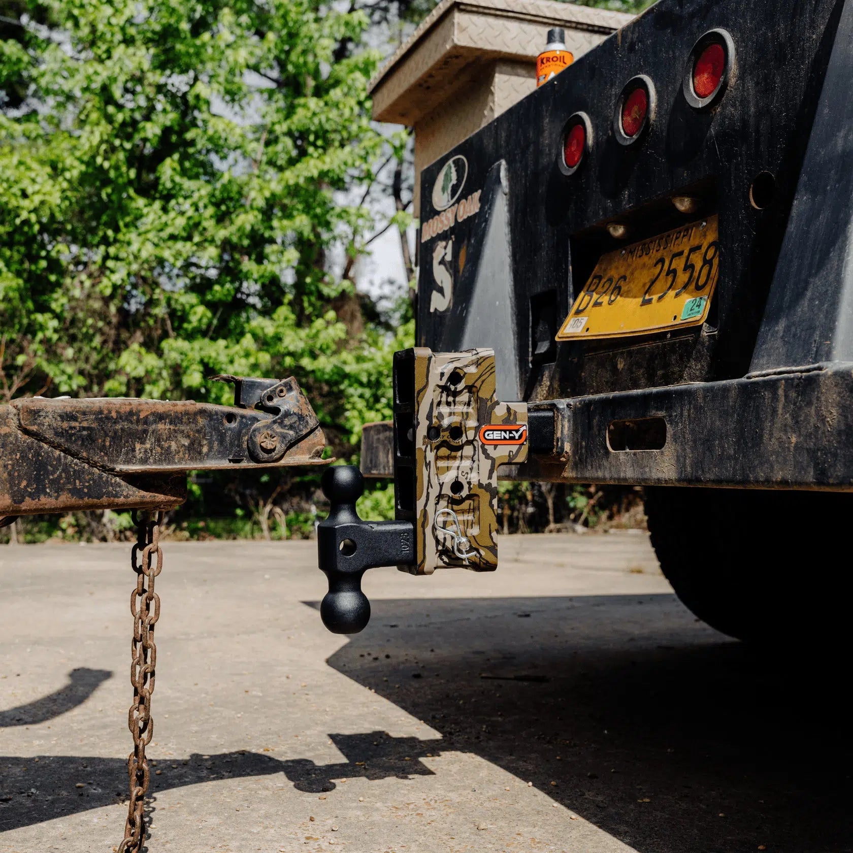 Universal Mega-Duty X Mossy Oak Hitch-Drop Hitch-Gen-Y Hitch-Dirty Diesel Customs