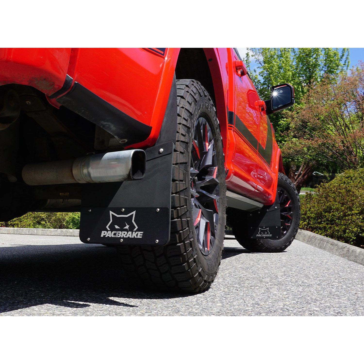 Universal PacBrake KickBack-Style Mud Flaps (HP10580-12-1X)-Mud Flap-PACBRAKE-Dirty Diesel Customs