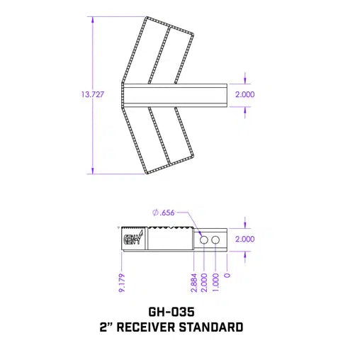 Universal Serrated Hitch Step (GH-035)-Towing Accessories-Gen-Y Hitch-Dirty Diesel Customs