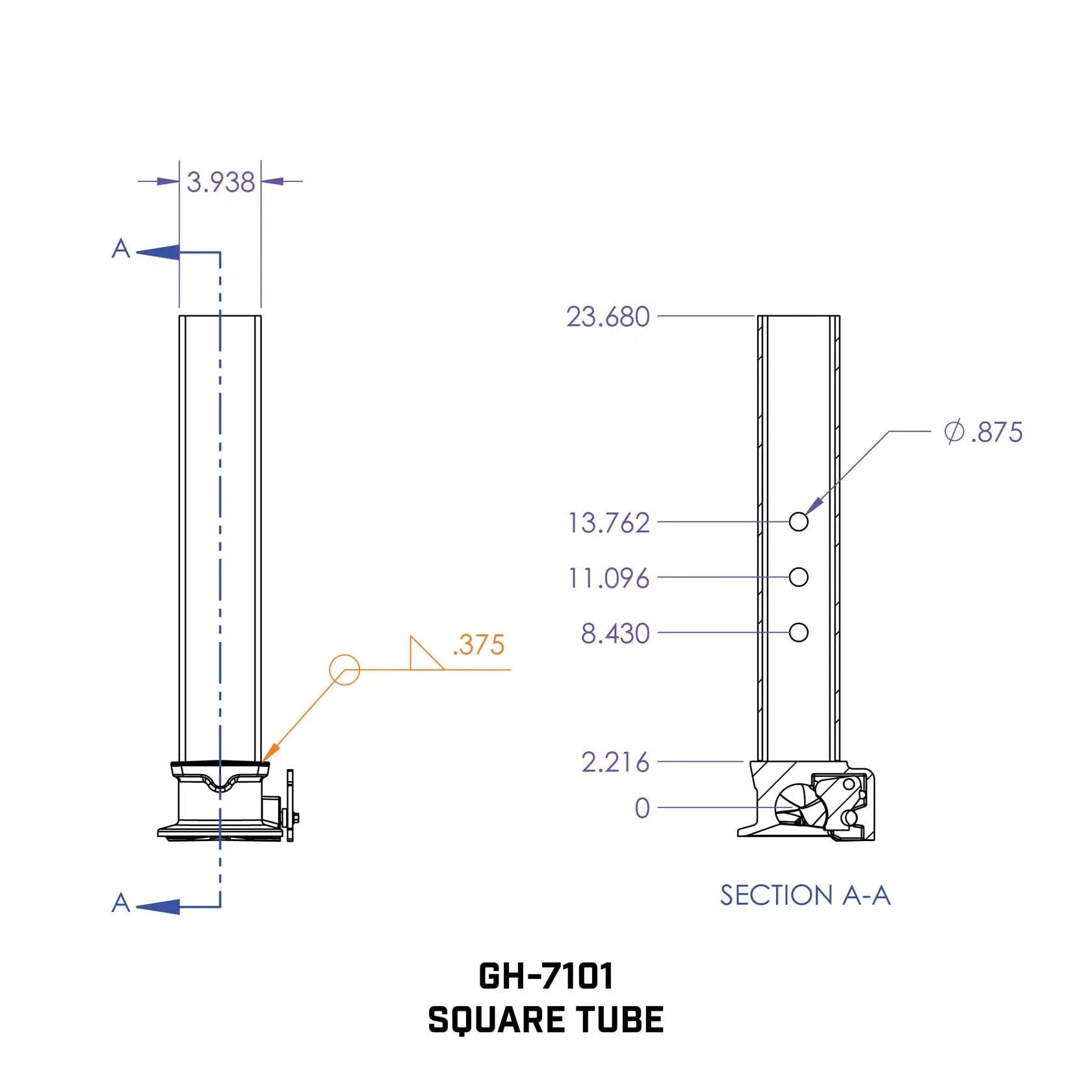 Universal The VIKING Gooseneck Hitch (GH-710X)-Gooseneck Hitch-Gen-Y Hitch-GH-7101-Dirty Diesel Customs