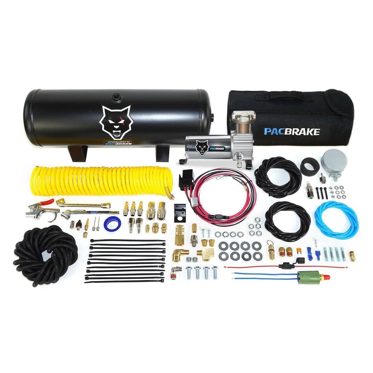 Universal Wireless & Onboard Air Combo Kit (HP20325-R-CB1)-Air Compressor-PACBRAKE-Dirty Diesel Customs