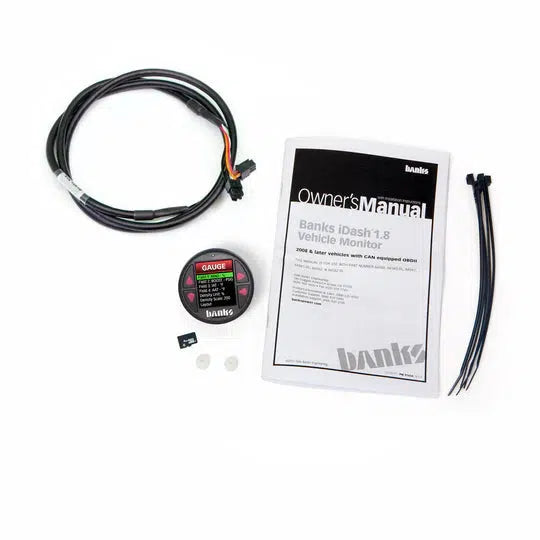 Universal iDash Data Pro Upgrade Kit (66715)-Gauge Kit-Banks Power-Dirty Diesel Customs