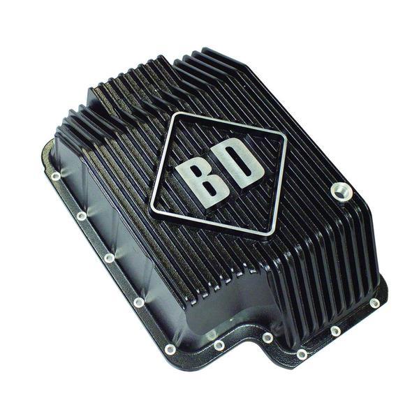 1989-2010 Powerstroke Deep Sump Transmission Pan - E4OD/4R100/5R110 (1061716)-Transmission Pan-BD Diesel-Dirty Diesel Customs