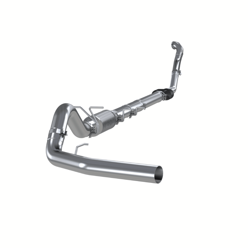 1994-1997 Powerstroke 4" Turbo Back Exhaust w/ Muffler (S6218P)-Turbo Back Exhaust System-MBRP-Dirty Diesel Customs