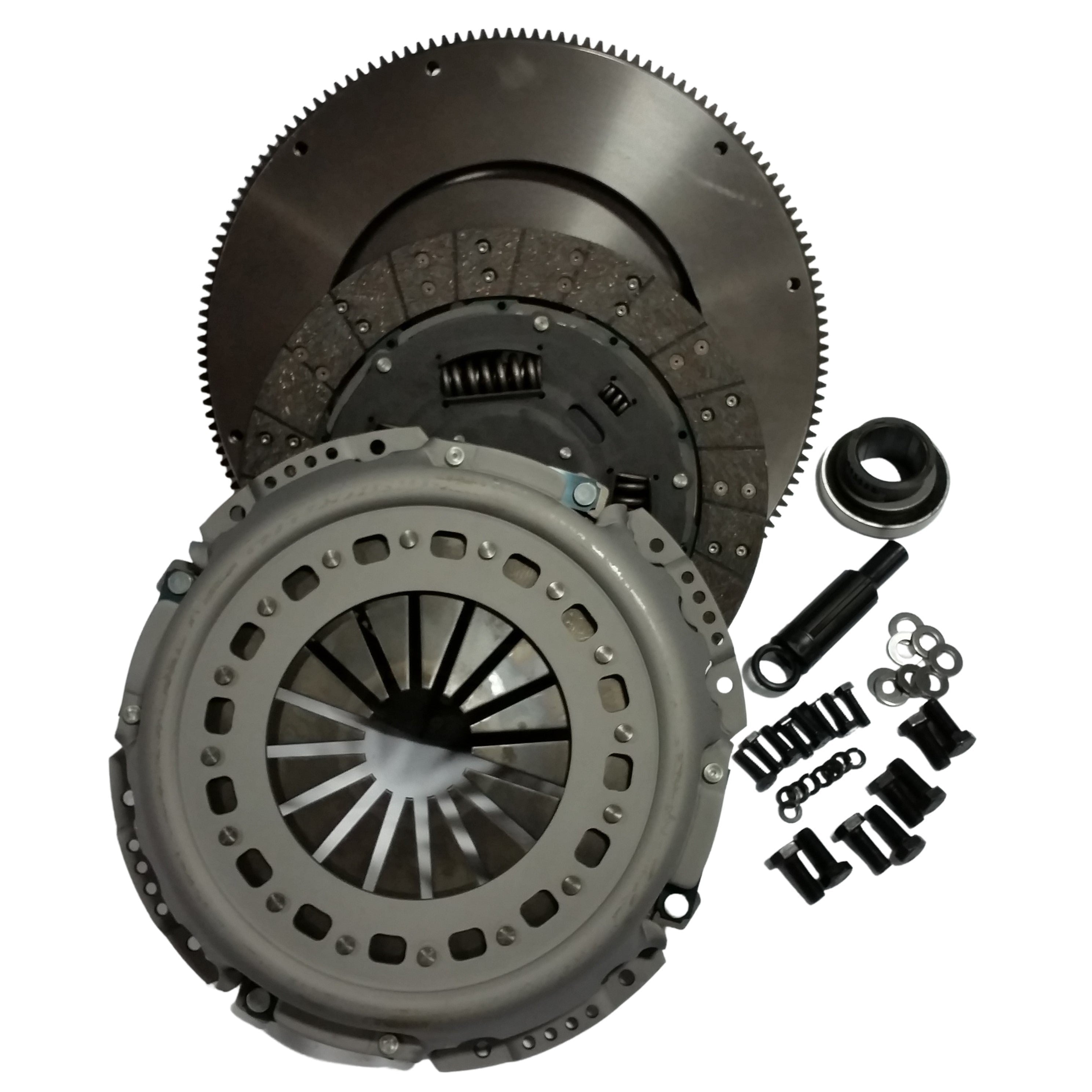 1994-1997 Powerstroke Stock OEM Replacement Clutch Kit w/Flywheel (NMU70263-SFC)-Stock Replacement Clutch-Valair-NMU70263-SFC-Dirty Diesel Customs