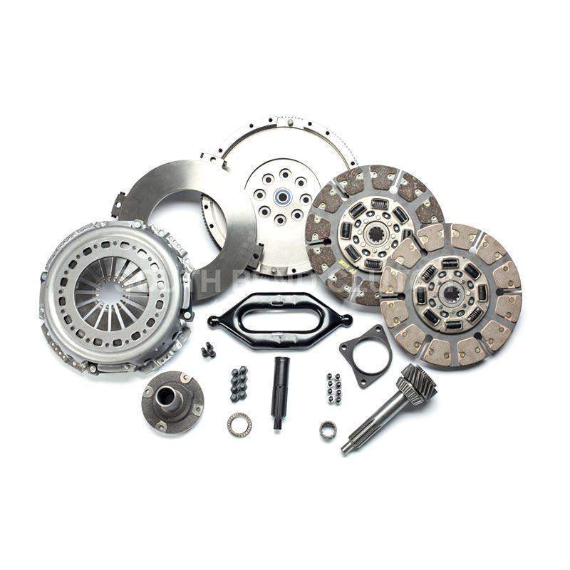 1994-2004 Cummins Twin Disc Organic/Ceramic Clutch Kit w/ Upgraded Input Shaft - 650hp (SDD-3250-5k)-Performance Clutches-South Bend Clutch-Dirty Diesel Customs