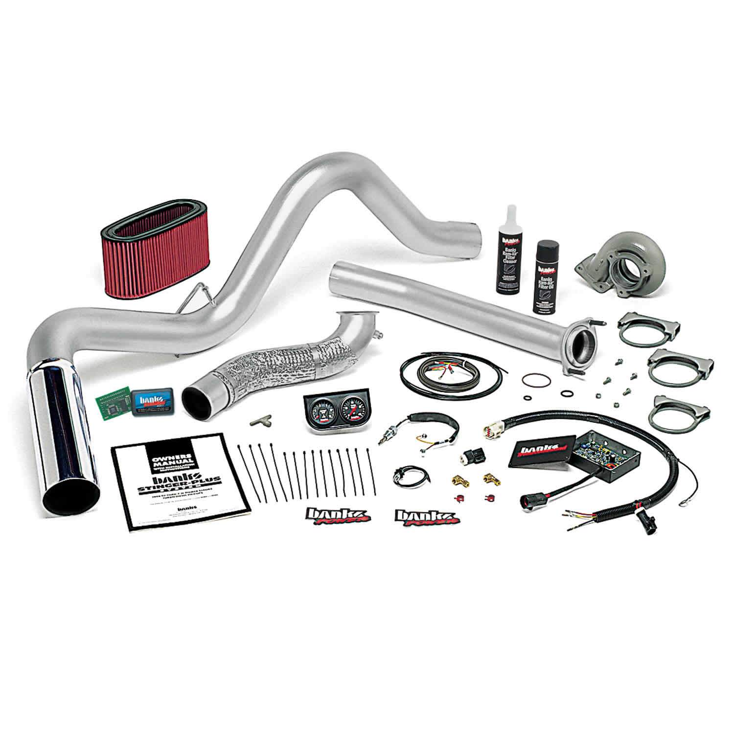 1995.5-1997 Powerstroke Stinger-Plus Power System w/ Auto Trans (48559)-Computer Chip Programmer Kit-Banks Power-48559-Dirty Diesel Customs