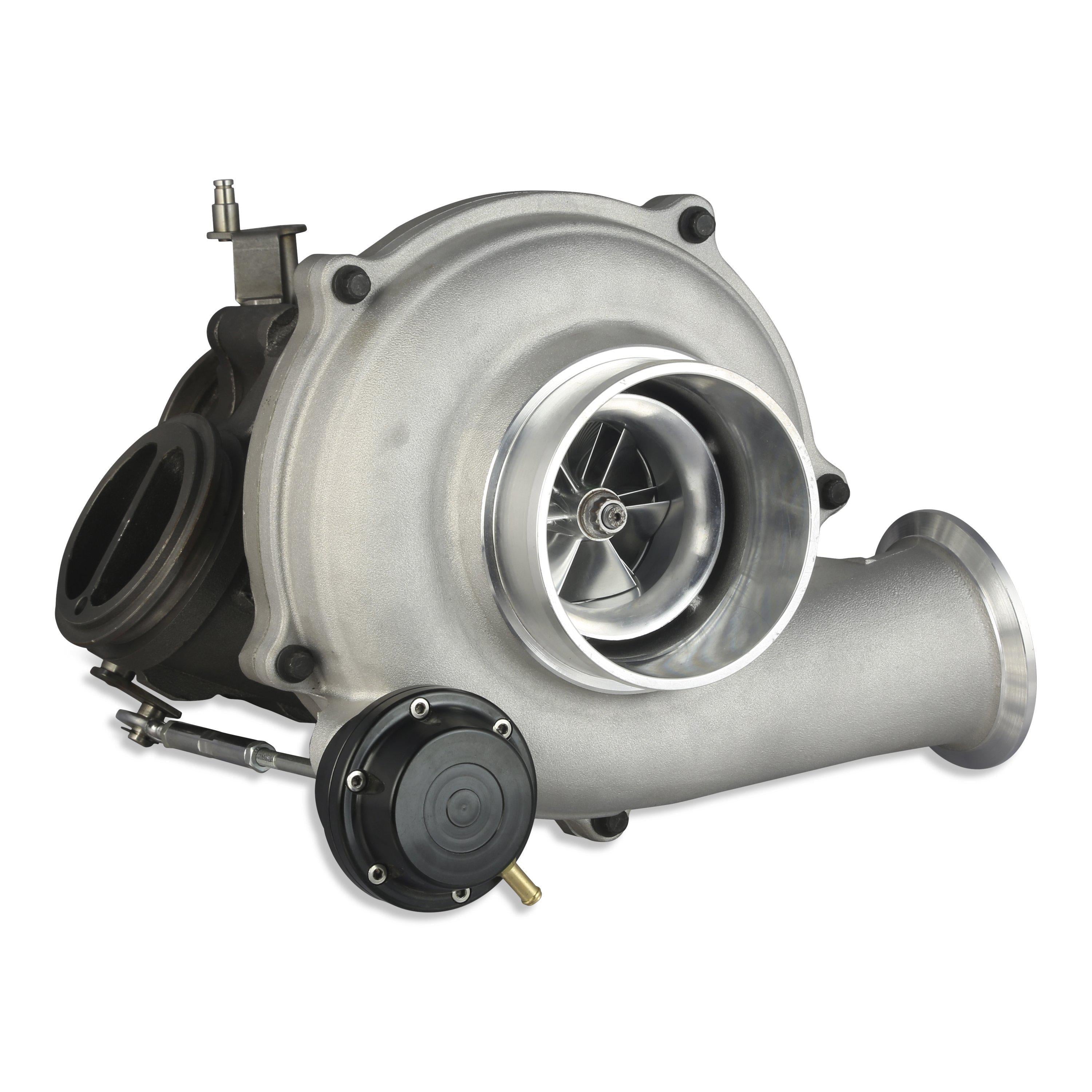 1999-2002 Powerstroke Billet 77MM Upgraded Replacement Turbo (SMED-0130)-Stock Turbocharger-Smeding Diesel LLC-SMED-0130-Dirty Diesel Customs