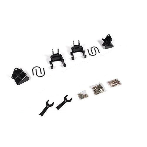 1999-2016 Powerstroke 0-6" Lift Recoil Traction Bar Mounting Kit Short Box (BDS123408)-Traction Bar Mounting Kits-BDS-Dirty Diesel Customs