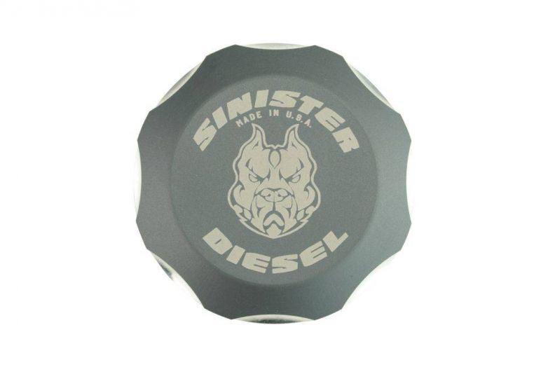 1999-2016 Powerstroke Power Master Cylinder Cap (SD-MCC-FORD-99)-Master Cylinder Cap-Sinister-SDG-MCC-FORD-99-Dirty Diesel Customs