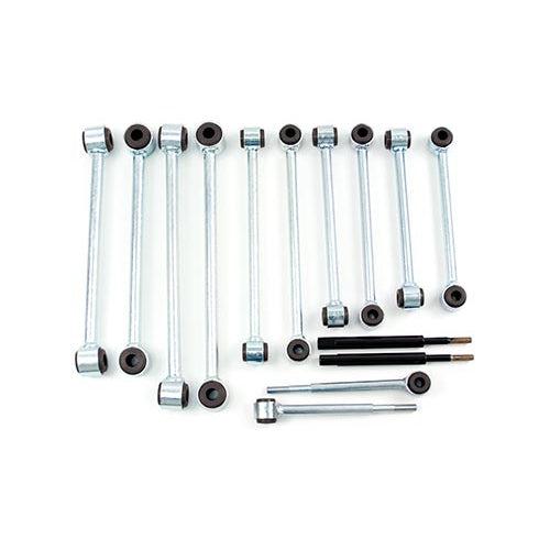 1999 Powerstroke Anti-Sway Bar Link Kit (BDS123002)-Anti-Sway Bar Links-BDS-BDS123002-Dirty Diesel Customs