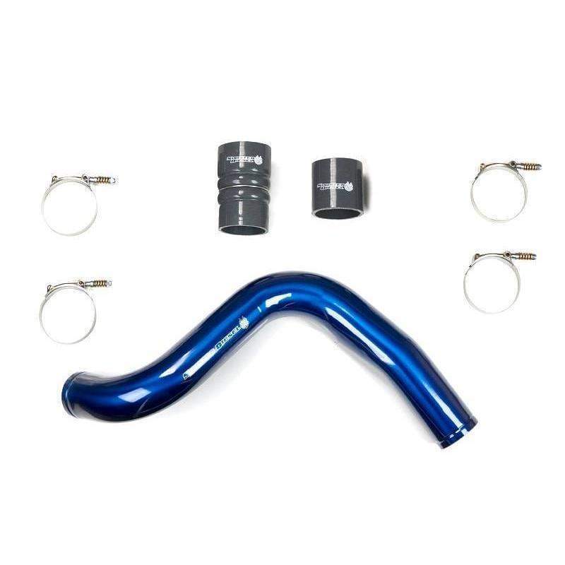 1999.5-2003 Powerstroke Hot Side Intercooler Charge Pipe (SD-INTRPIPE-7.3-HOT)-Intercooler Piping-Sinister-Dirty Diesel Customs