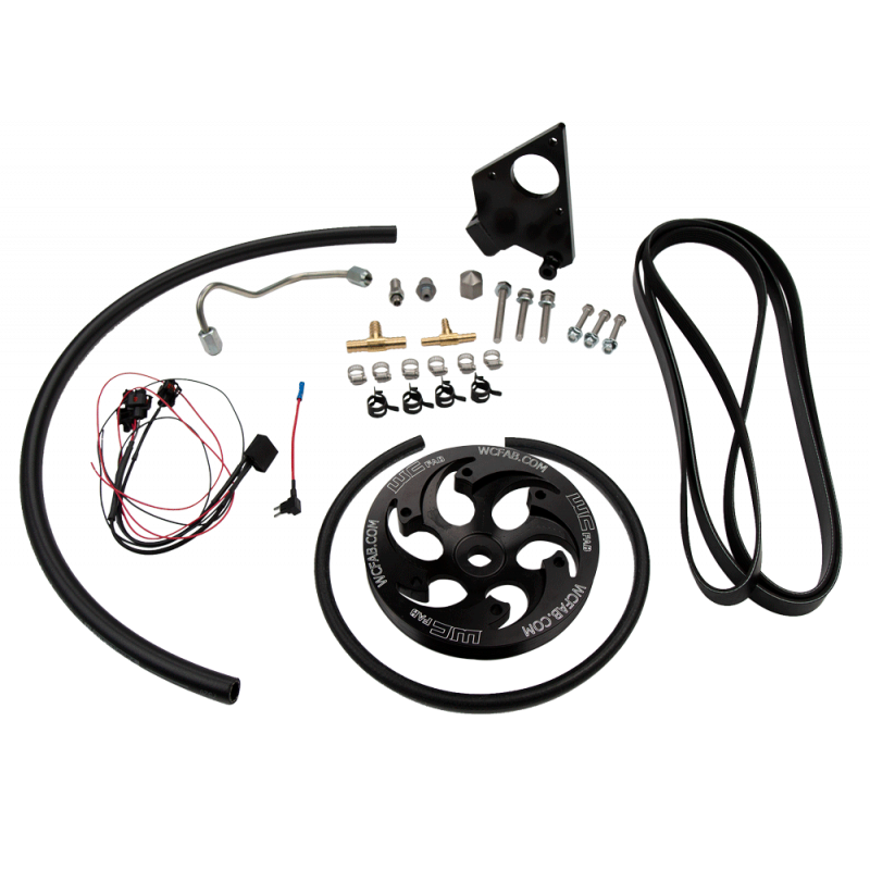 2001-2004 Duramax Twin Cp3 Pulley Kit (wcf100245  Wcf100231)