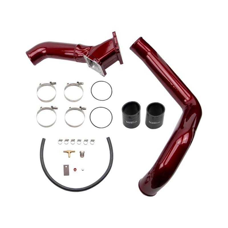 2001-2004 Duramax Y-Bridge Kit (WCF100693)-Intake Kit-Wehrli Custom Fabrication-Dirty Diesel Customs