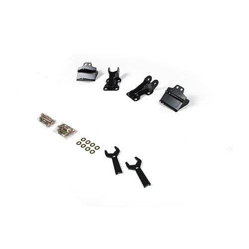 2001-2010 Duramax 0-6" Lift Recoil Traction Bar Mounting Kit (BDS121407)-Traction Bar Mounting Kits-BDS-BDS121407-Dirty Diesel Customs