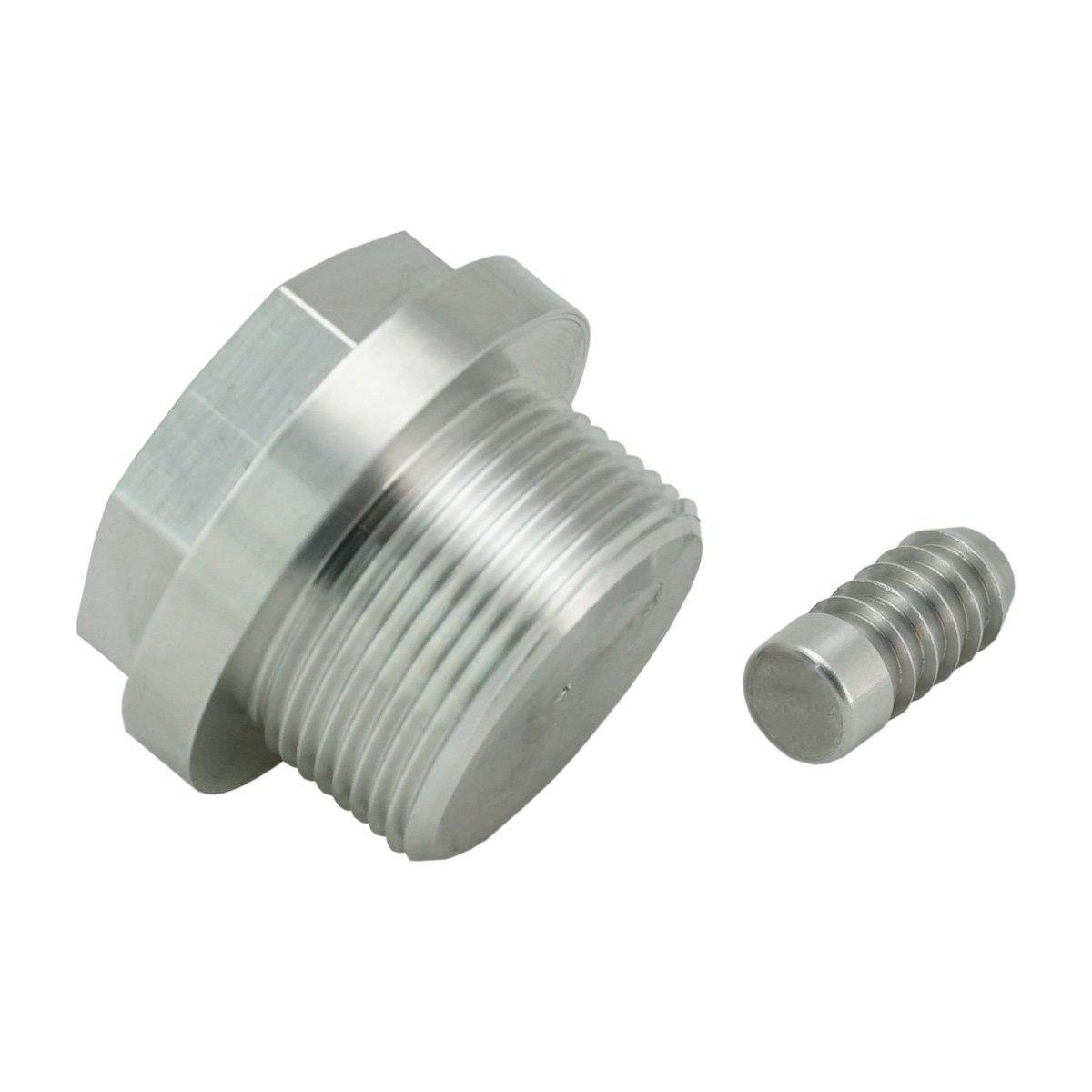 2001-2010 Duramax Thermostat Delete Plug (71330)-Thermostat Delete Plug-Deviant Race Parts-71330-Dirty Diesel Customs