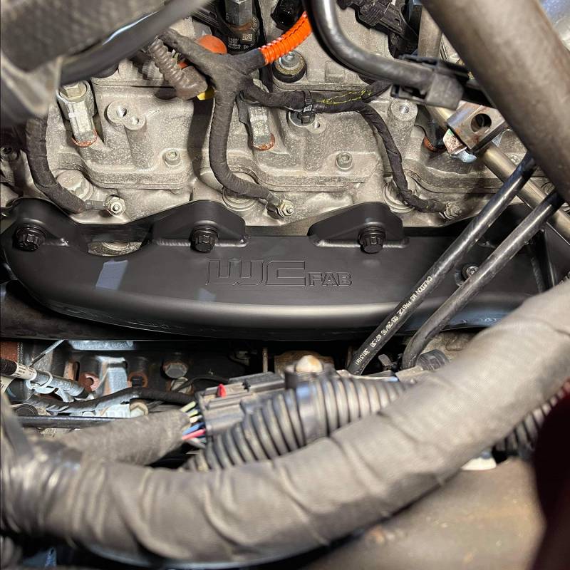 2001-2016 Duramax Billet Exhaust Manifolds (WCF100363)-Exhaust Manifold-Wehrli Custom Fabrication-WCF100363-Dirty Diesel Customs