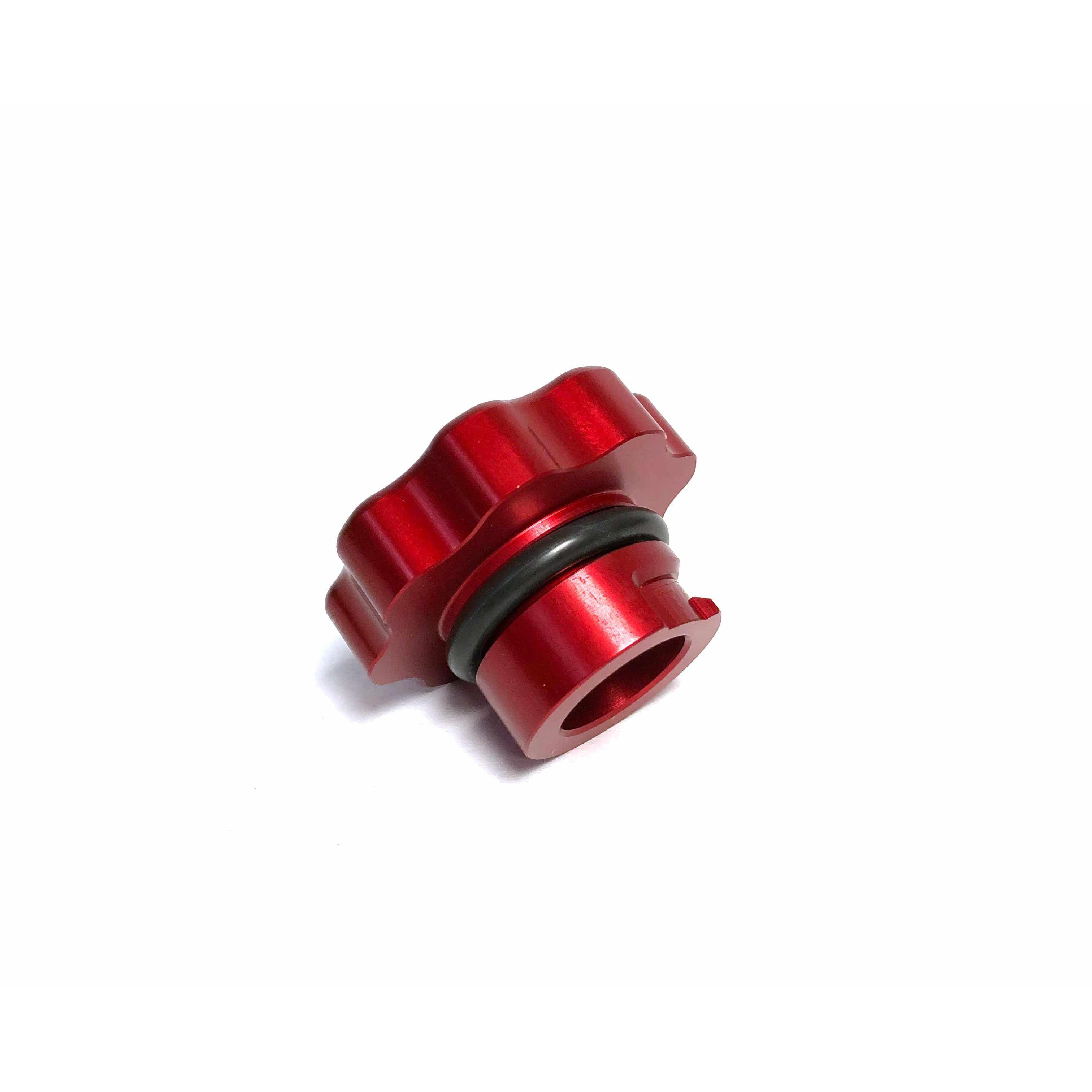 2001-2016 Duramax Oil Cap - Red (FPE-DMAX-OC-RED)-Oil Cap-Fleece Performance-Dirty Diesel Customs